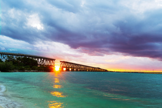 Stormy Sunset at Bahia Honda